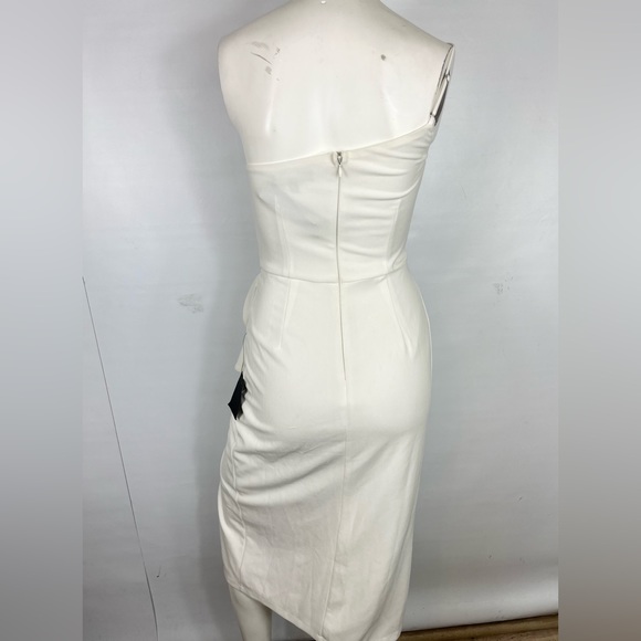 Lulus White One Shoulder Dress - Picture 2 of 7